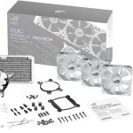 خنک کننده پردازنده ایسوس مدل ROG Strix LC 360 RGB White Edition