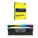 رم دسکتاپ DDR5 دو کاناله 6600 مگاهرتز CL40 کورسیر مدل VENGEANCE RGB ظرفیت 96 گیگابایت