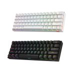 کیبورد گیمینگ ردراگون مدل Dragonic Elite K530 Pro، سوییچ مکانیکال قرمز، Tenkeyless، نورپردازی RGB