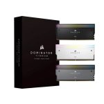 رم دسکتاپ ddr5 دو کاناله 6600 مگاهرتز cl32 کورسیر مدل DOMINATOR TITANIUM ظرفیت 96 گیگابایت