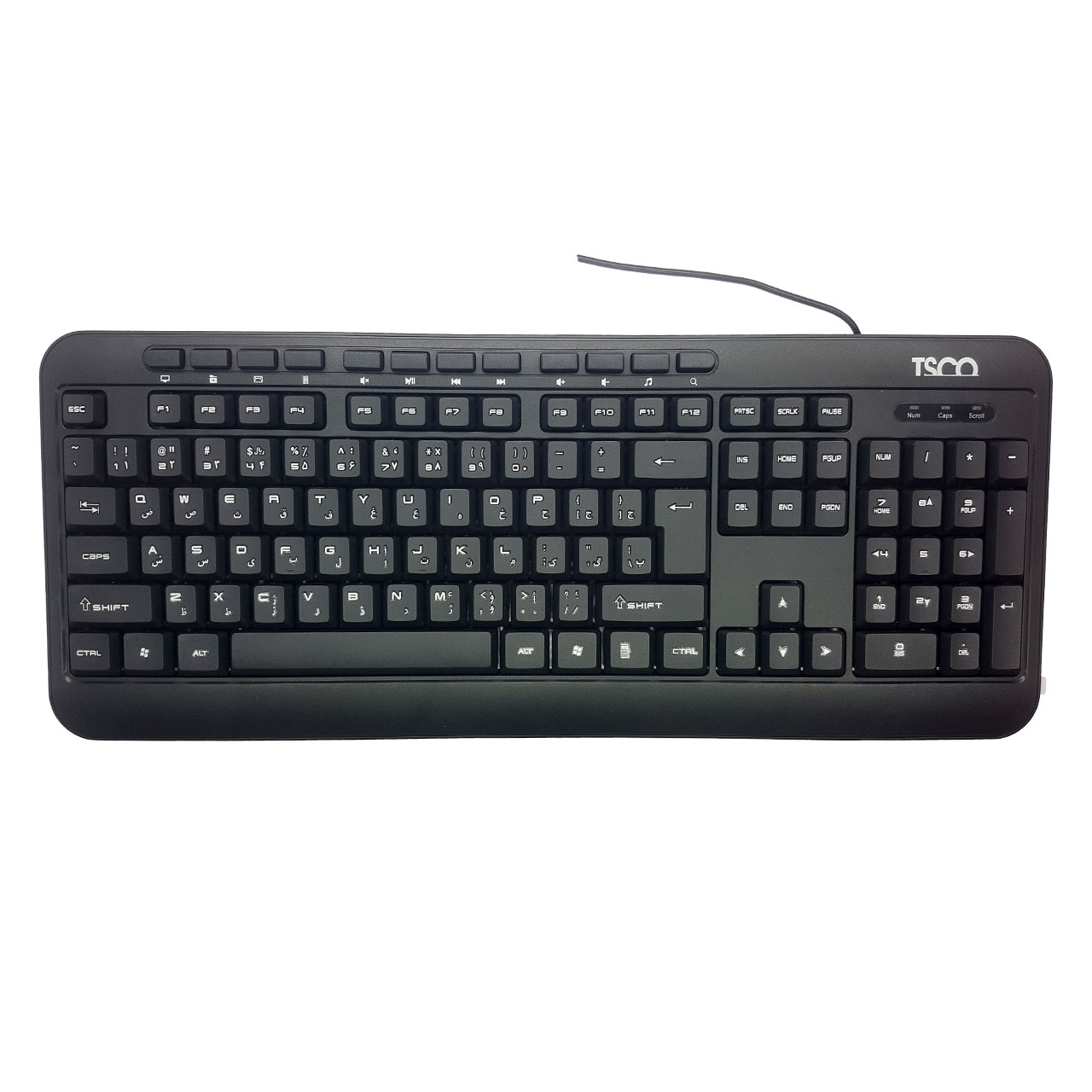 کیبورد تسکو مدل TKM 8011 کیبورد تسکو مدل TKM 8011