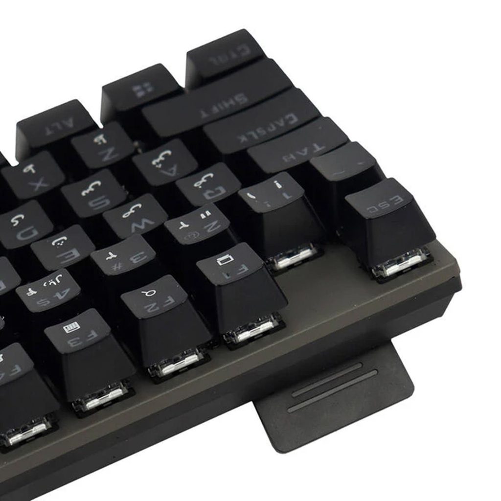 کیبورد گیمینگ تسکو مدل GK 8130، سوییچ مکانیکال آبی، Full-Size، نورپردازی RGB
