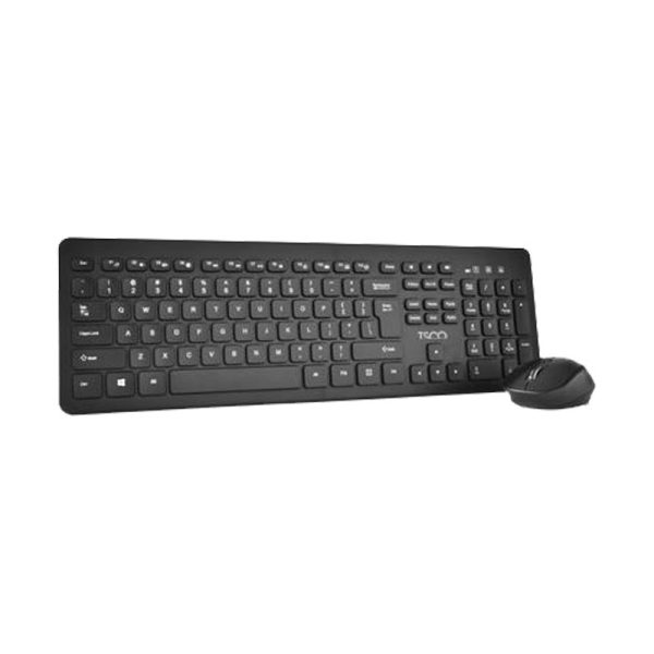 کیبورد و ماوس بی سیم تسکو مدل TKM 7011W سوییچ ممبران ، Full Size