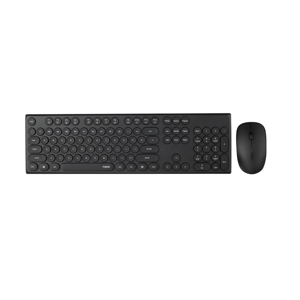 کیبورد و موس بی سیم رپو مدل X260، سوییچ ممبران، Full-Size کیبورد و موس بی سیم رپو مدل X260، سوییچ ممبران، Full-Size
