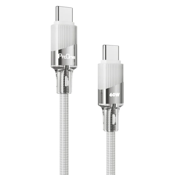 کابل USB-C پرووان مدل PCC131 طول 1 متر