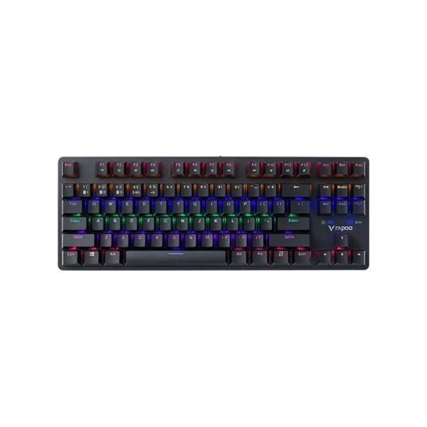 کیبورد باسیم مکانیکال گیمینک رپو Rapoo V500PRO-87 Gaming Keyboard
