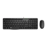 کیبورد و ماوس با سیم رپو مدل Rapoo X120S Desktop Wired
