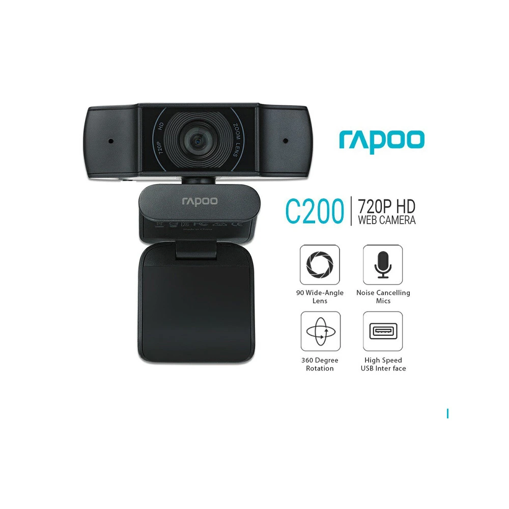 وب کم رپو مدل RAPOO C200 HD