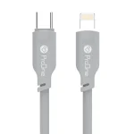 کابل شارژ و انتقال داده Lightning به Type-C پرووان مدل PCC143 توان 27 وات