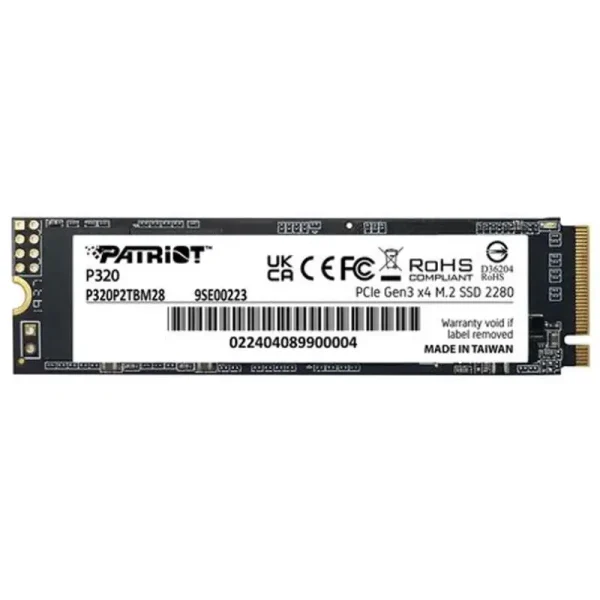 هارد اس اس دی اینترنال پتریوت مدل P320 ظرفیت 512 گیگابایت