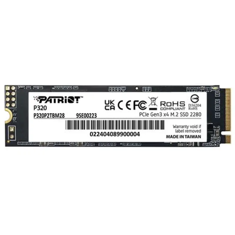 هارد اس اس دی اینترنال پتریوت مدل P320 ظرفیت 512 گیگابایت