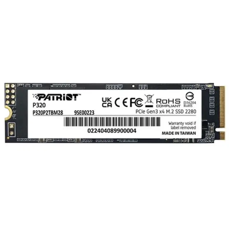 هارد اس اس دی اینترنال پتریوت مدل P320 ظرفیت 256 گیگابایت