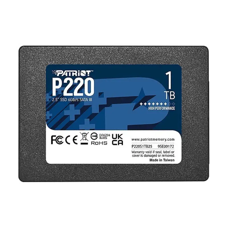 هارد اس اس دی اینترنال پاتریوت مدل P220 ظرفیت 1 ترابایت