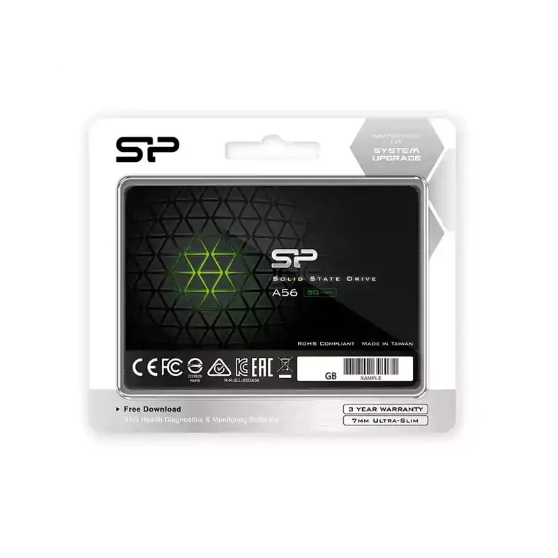 هارد اس اس دی اینترنال SATA3.0 سیلیکون پاور مدل Ace A56 ظرفیت 256 گیگابایت