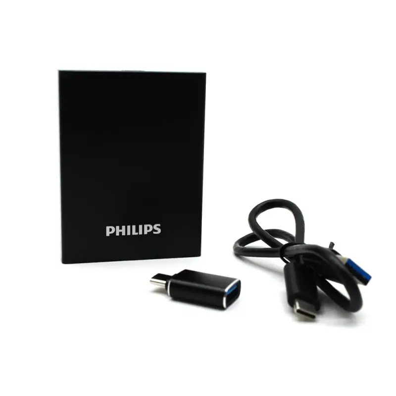 اس اس دی اکسترنال فیلیپس مدل portable ssd ظرفیت 256 گیگابایت