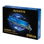 هارد اس اس دی اینترنال ای دیتا مدل LEGEND 710 ظرفیت 256 گیگابایت به همراه هیت سینک