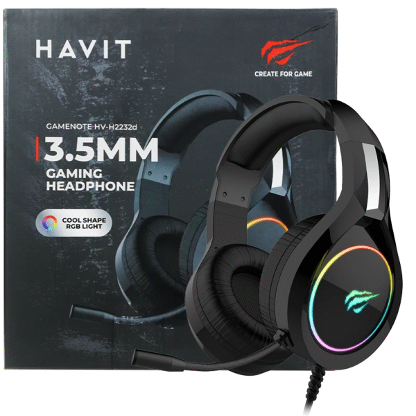 هدست گیمینگ با سیم مدل Havit HV-H2232d