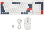 کیبرد وایرلس + موس مدل KB830WB - تصویر 5