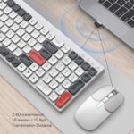 کیبرد وایرلس + موس مدل KB830WB - تصویر 7