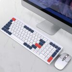 کیبرد وایرلس + موس مدل KB830WB - تصویر 8