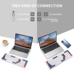 کیبرد وایرلس + موس مدل KB830WB - تصویر 15