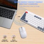 کیبرد وایرلس + موس مدل KB830WB - تصویر 17