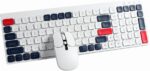کیبرد وایرلس + موس مدل KB830WB - تصویر 12
