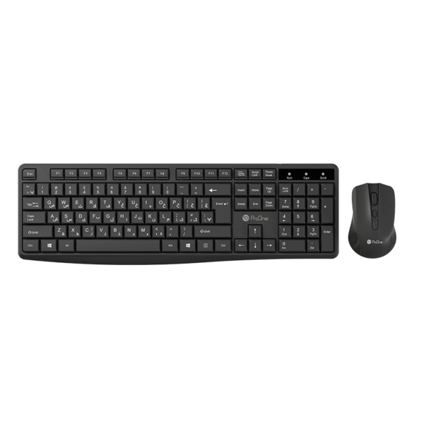 ست کیبورد و ماوس بی‌ سیم مدل PMK25W